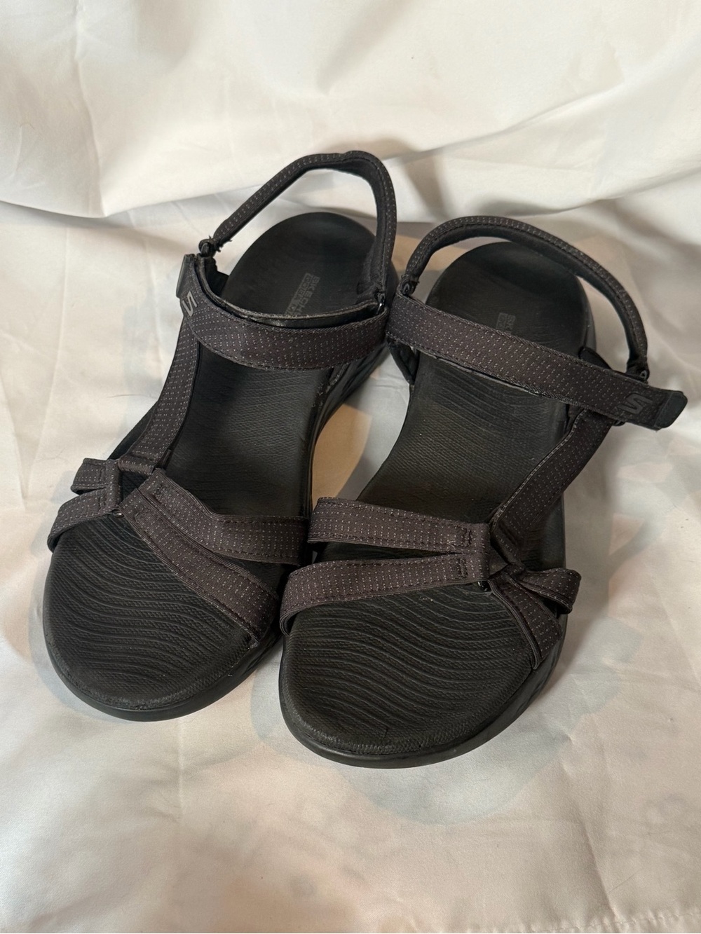 Skechers GO WALK Flex Sandal Womens Black Size 9 - Picture 3 of 7